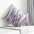 thumbnail image 3 of Purple Vintage Pillow Covers 20x20 Inch Decorative Throw Pillow Cover, Striped Painting Retro Abstract Art Sofa Pillowcases Accent Cushion Case Home Decor Bedroom Living Room, 3 of 6