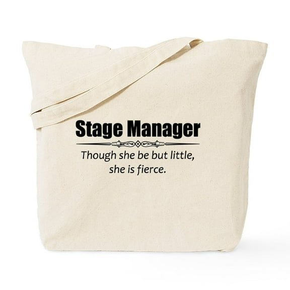 CafePress - Stage Manager Tote Bag - Unisex Canvas Tote Bag, Beige, 1-Piece