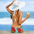 thumbnail image 5 of Watermelon Swim Suit Women Bikini Set Detachable Sponge Adjustable Strap Two-Pack Swim Wear, 5 of 6