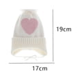 thumbnail image 2 of Love knit gorro de bola de pelo de bebé, protección para los oídos y gorro de terciopelo cálido para niños MFZFUKR CPB-US-PSF1312-4, 2 of 5