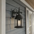 thumbnail image 2 of Designers Fountain 2961-BK Devonshire 6-1/4" 1 Light Cast Outdoor Wall Lantern i, 2 of 7