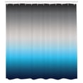 thumbnail image 3 of Ambesonne Ombre Shower Curtain, Abstract Color Change Pattern, 69"Wx84"L, Grey and Blue, 3 of 3