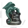 thumbnail image 4 of 1pc Chinese Dragon Backflow Incense Burner, Calming Home & Office Decor (Without Incense), 4 of 8