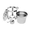 thumbnail image 6 of Stainless Steel Chafer Chafing Dish Sets Catering Food Warmer with Lid 7.4 QT, 6 of 13