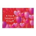 thumbnail image 2 of Party Supplies,Valentine's Day Banner Happy Valentine's Day Background Cloth Banner Valentine's Day Party Flag Decoration Articles 90*150cm/35.4*59in, 2 of 9