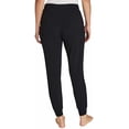 thumbnail image 3 of Eddie Bauer Womens 2 Pack Fleece Lounge Joggers Size: XXL, Color: Black/Heather Olive, 3 of 7