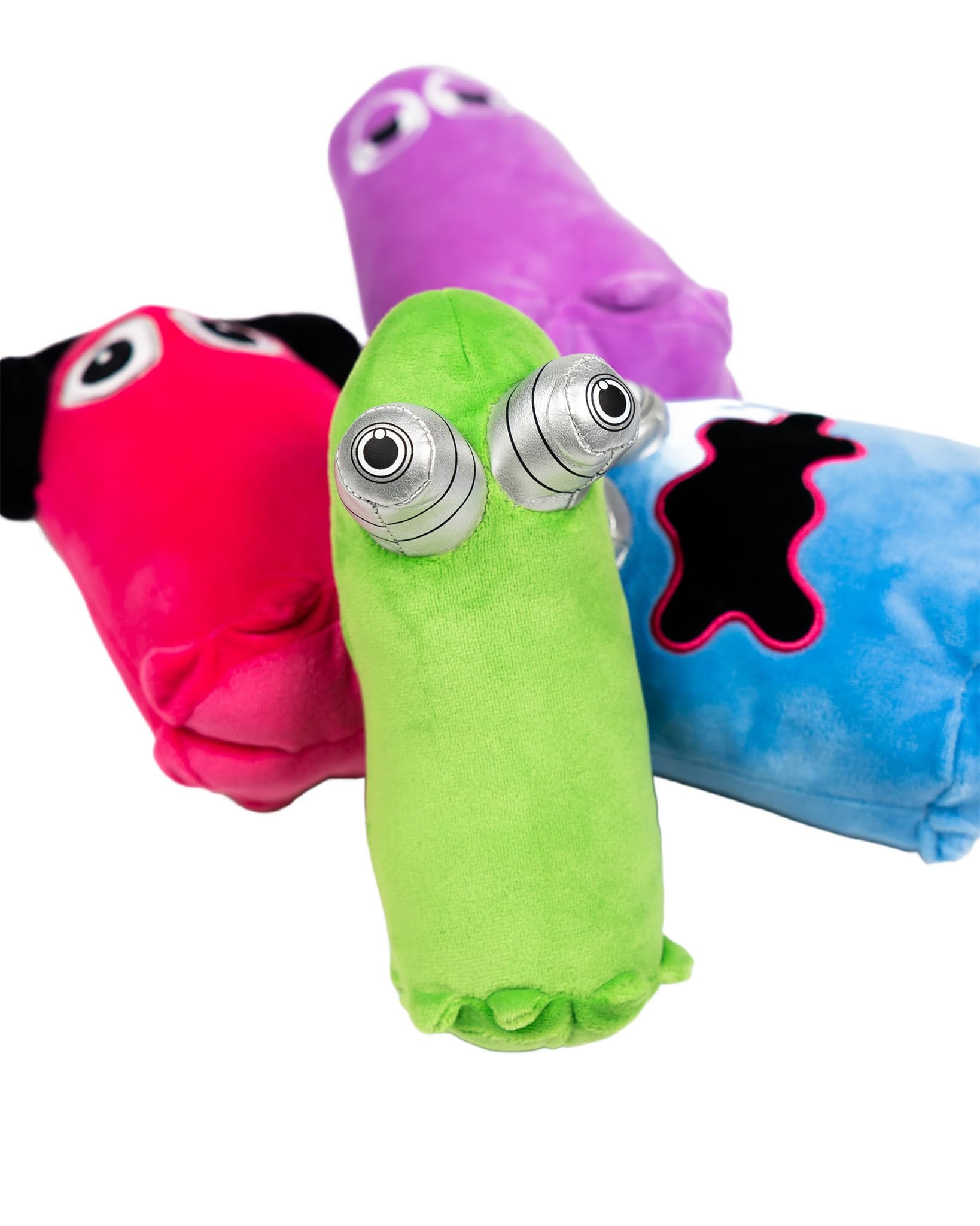 A for Adley Official Merch Baby Rainbow Ghost (4 Pack) All Four of Those Stuffed and Lovable Rainbow Ghosts in One Pack Ready to Play