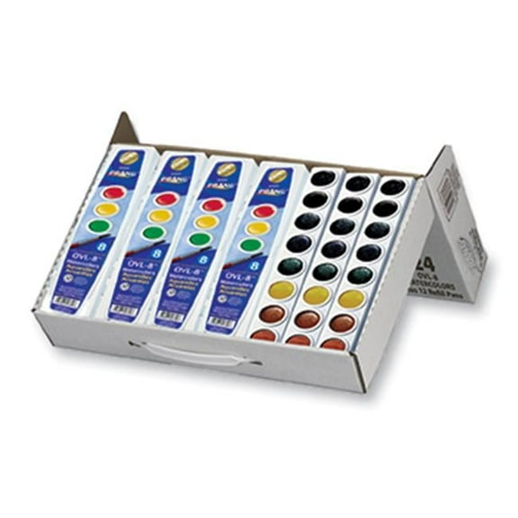 Prang Oval Pan Watercolor Set