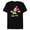 Black, variant on Disney Mickey Mouse Surprise Behind You Retro Pop Art - Short Sleeve Blended T-Shirt for Adults - Customized-Yellow