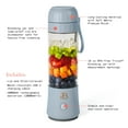 thumbnail image 3 of Beautiful Portable to-Go Blender 2.0, 70 W, 16 oz, Cornflower Blue by Drew Barrymore, 3 of 18