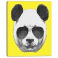 thumbnail image 2 of Funny Panda with Sunglasses - Animal Canvas Art Print, 2 of 3