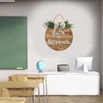 thumbnail image 2 of Eveokoki Back To School Door Sign Classroom Door Hanger Back to School Decorations for Pre School,Elementary and Middle School，Wreaths Decor Sign Front Door, 2 of 5