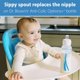 thumbnail image 3 of Sippy Spouts Dr. Brown's Milestones Options+ Silicona, paquete de 6 m+2, 3 of 9