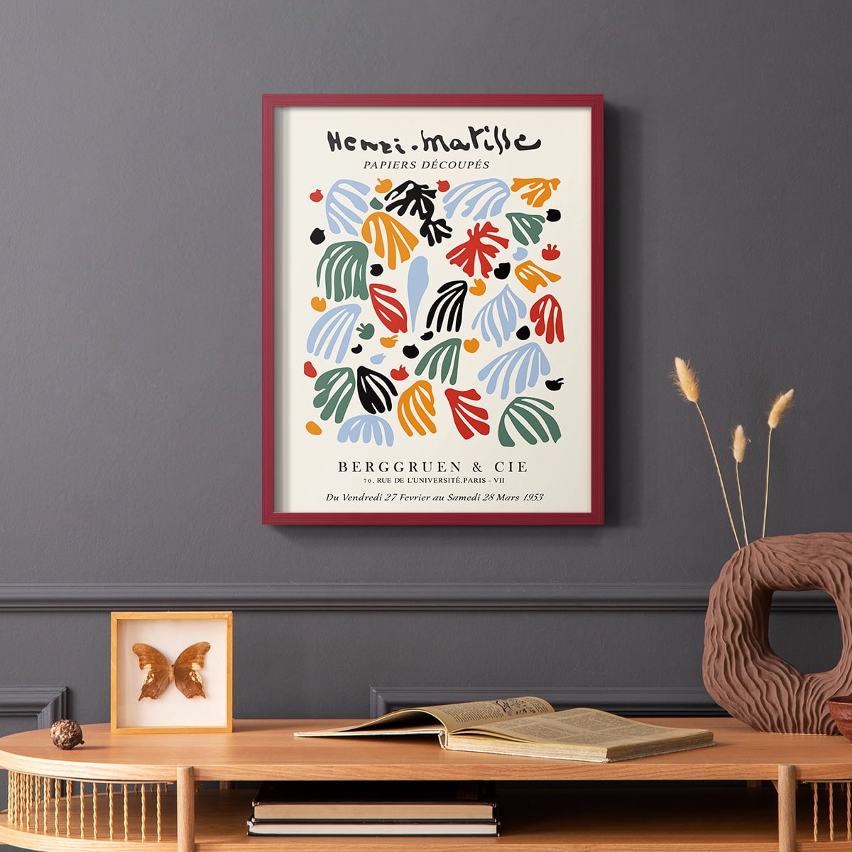 Matisse LXXXVII Framed Print - Solid Wood