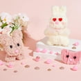 thumbnail image 4 of 140 piezas de narices de seguridad de plástico para animales, 7 tamaños, color rosa, para manualidades, narices de plástico para amigurumi, ganchillo, marionetas, peluches y accesorios (rosa)., 4 of 7