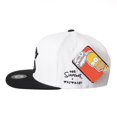 thumbnail image 2 of WITHMOONS The Simpsons Baseball Cap Homer Simpson Snapback Hat HL2812 (White), 2 of 4