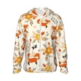 thumbnail image 2 of Lsque Flower Fox UPF 50+ Lightweight Sun Protection Men's Women's Long Sleeve Shirt, Hoodie Performance -3X-Large, 2 of 9