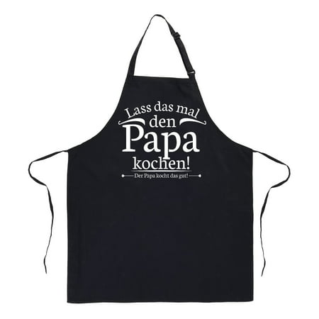 

Men Are Cooking Text Cute Print Family Apron Kitchen Apron