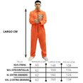 thumbnail image 2 of Disfraz prisionero Naranja con Esposas para Adulto hombre Fx Costumes Talla XXL, 2 of 6