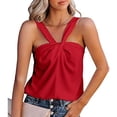 thumbnail image 4 of Sleeveless Vest, Suspender Top Solid Color Comfortable Backless Collar Machine Washable For Outdoor Sport For Everyday Wear, 4 of 7