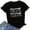 summer tops for women Black, variant on yoeyez Summer Tops for Women 2025 Funny Short Sleeve Shirts For Women With Sayings Graphic Tees Workout Tops Plus Size Trendy Summer Crewneck T-Shirt