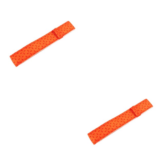 Cateissary Cake Pan Strip Cloth DIY Cake Tray Strip Anti-deformación resistente al calor para hornear hoja cinturón, naranja Naranja 2piezas