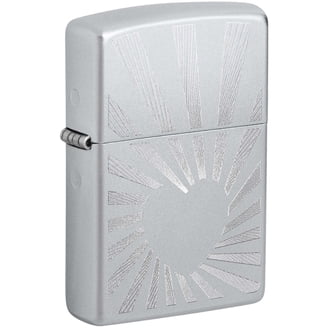 Zippo Lighter: Ornate Design Engraved - High Polish Chrome 78498