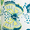 Green Butterfly, variant on EWAYBY Round Tablecloth with Umbrella Hole and Zipper for Patio Garden (60" Round, White)