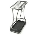 thumbnail image 3 of TEAFIRST Umbrella Rack Stand, 21-Slots Umbrella Holder with Removable Drip Tray, with 24 Hooks Black, 3 of 8