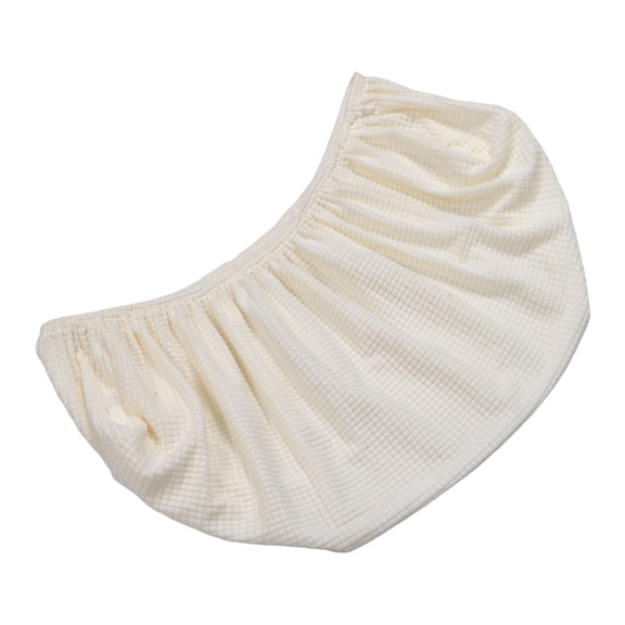 HOOWIFFY White Stretchy Indoor Ac Protector Cover for Wall Mounted Air Conditioner Units