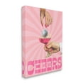 thumbnail image 4 of Stupell Industries Cheers Disco Drink Food & Beverage Painting Gallery Wrapped Canvas Art Print Wall Art, 16 x 20, 4 of 8