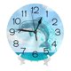 thumbnail image 2 of Reloj de pared con diseño de delfín de dibujos animados, silencioso, de 10 pulgadas, estilo rústico retro, decorativo para sala de estar, cocina, hogar, baño y dormitorio, 2 of 7