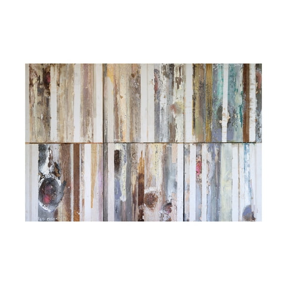 Trademark Fine Art Erin McGee Ferrell Textured Grain VII Canvas Wall Art