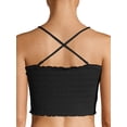 thumbnail image 5 of No Boundaries Women's Seamless Waffle Bandeau Bra, 5 of 6