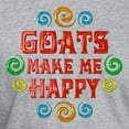 thumbnail image 3 of CafePress - Goat Happiness Fitted T Shirt - Fitted T-Shirt, Vintage Fit Soft Cotton Tee, 3 of 4