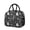 Black and White, variant on Womens Black and White Halloween Elements Pattern Lunch Box for Work,Insulated Lunch Bag for Women,Loncheras Para Mujer,Leakproof Adult Lunch Bag for Work,Beach,Travel,Picnic,Camping