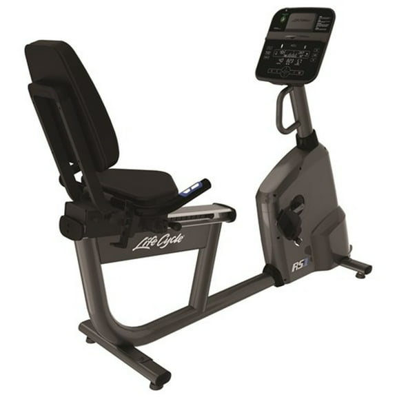 Pre-Owned Life Fitness RS1 Recumbent Exercise Bike with Track Console