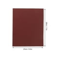 thumbnail image 2 of OULII Billiard Cues 6Pcs Rectangular Sandpaper Sheets 11x9x0.04in, 2 of 7