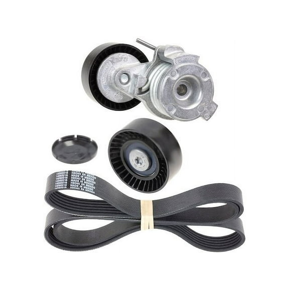 Alternator Belt Tensioner Kit - Compatible with 2004 - 2005 BMW 645Ci 4.4L V8