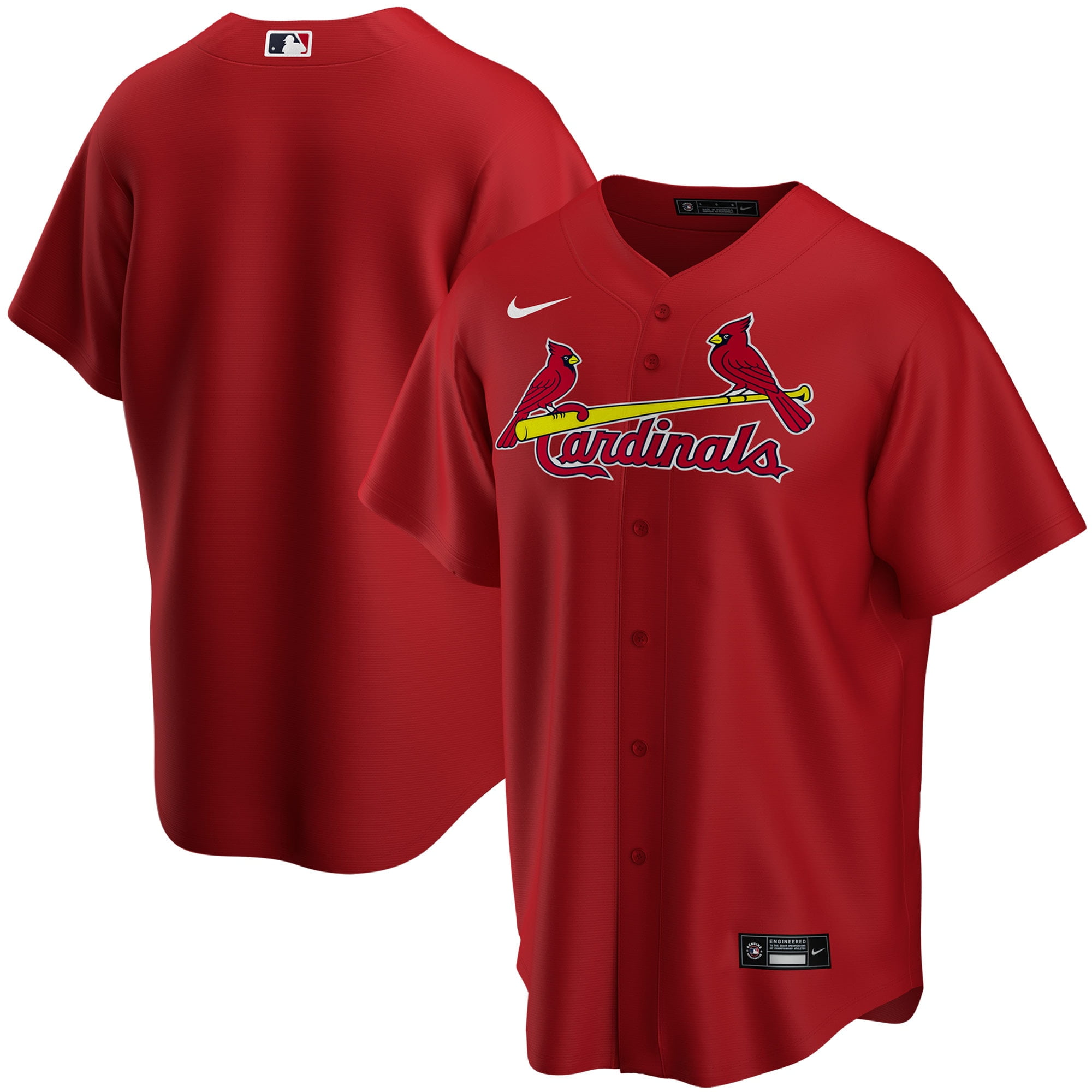 St. Louis Cardinals Nike Youth Alternate 2020 Replica Team ...