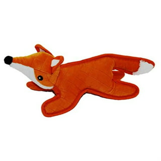 Leaps & Bounds Large Wildlife Unstuffed Fox Toy Polyester Plush Dog Toy in  the Pet Toys department at