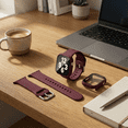 thumbnail image 3 of 3-in-1 Compatible for Apple Watch Band 40mm 41mm 42mm 44mm 45mm 46mm, Soft Silicone Sport Strap for iWatch Series SE 11 10 9 8 7 6 5 4 3, 3 of 5