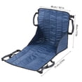 thumbnail image 4 of Almohadilla De Asiento De Transferencia De Cabestrillo Para Elevación De Pacientes, Cinturón De Transporte Para Silla De Ruedas De Emergencia Para Movilidad Médica Monstrate AF000772-00, 4 of 6
