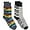 Multi-color, variant on Foozys Women’s Crew Socks | Cheerleading Cool Sports Novelty Socks | 2 Pair