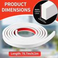thumbnail image 2 of 5 Rolls Total 32.8ft Window Grille Inserts Grid Kit Self Adhesive Peel and Stick, 2 of 5
