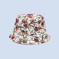thumbnail image 1 of LinYooLi Cross Border New European And American Cow Pattern Printed Fisherman Hat For Men's Summer Outdoor Sunshade Hat For Women's Double Faced Wearable Basin Hat, 1 of 9