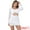 White, variant on DARING DIVA Swimsuit Cover Ups Hollow Out Crochet Mini Dress S White