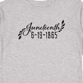 thumbnail image 4 of Inktastic Juneteenth 6-19-1865 Boys or Girls Long Sleeve Toddler T-Shirt, 4 of 5