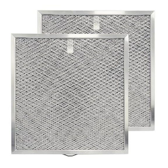 2pcs 99010317 for NuTone Kitchen Range Hood Vent Filter Replacements 286*295*9mm