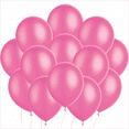 thumbnail image 1 of Globos Rosas de 9 pulgadas 100 pzas Tilco Balloons Globo de Látex Redondo, 1 of 3